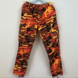 Iconic Flame Parachute Pants ❤️ 🔥